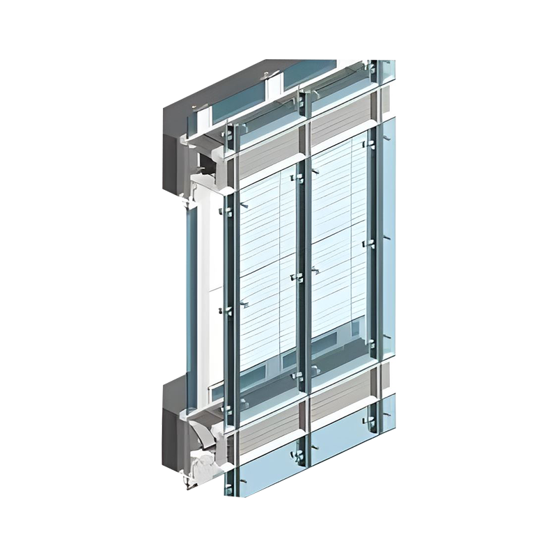 Energy-Efficient Double-Skinned Curtain Wall 