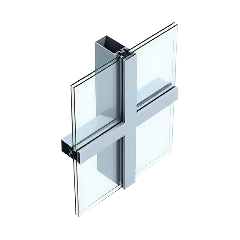 High-Span Support Stick Curtain Wall