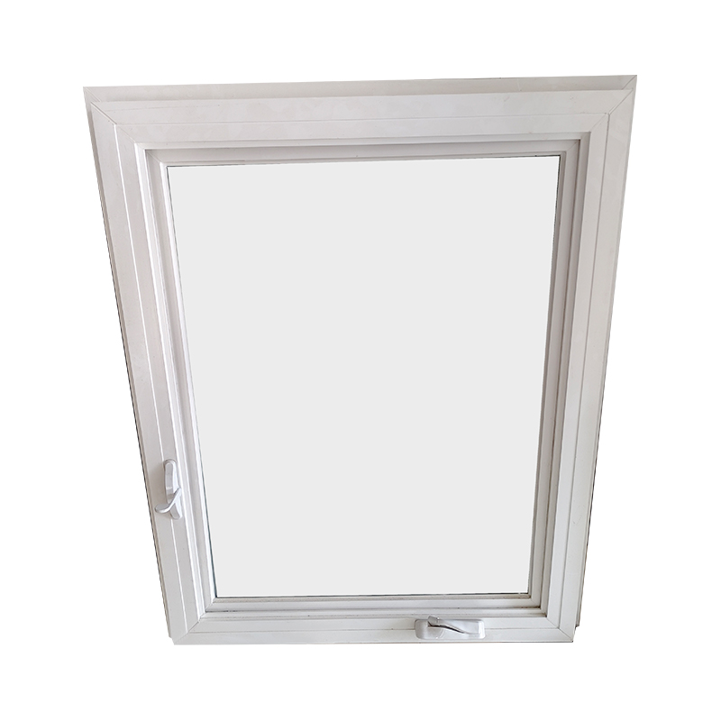 White Hand Crank Casement Window with Nail Fins